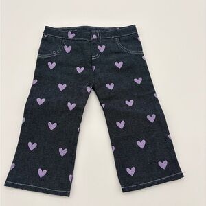 AMERICAN GIRL DOLL SCHOOL RULES COLLECTION HEART JEANS